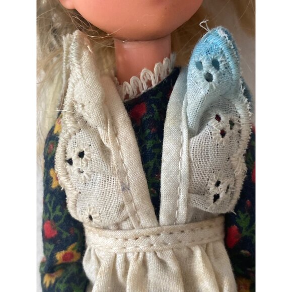 Mattel SUNSHINE FAMILY 1973  MOM DAD Dolls Green Floral Dress Red Top ~9.Vintage - Picture 3 of 16